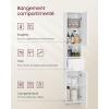 Image Colonne salle de bain VASAGLE KAIN BBC560P31 - Blanc Nuage à 67,99€