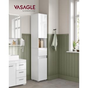 Image Colonne salle de bain VASAGLE KAIN BBC560P31 - Blanc Nuage à 67,99€