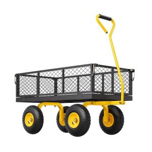 Image Chariot de jardin VEVOR V900 - Jaune + Noir à 87,30€