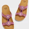 Image Sandales Scholl New Bogotà Wedge - Fuchsia / Argenté ou Émeraude / Bleu à 39 €