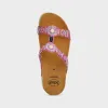 Image Sandales Scholl New Bogotà Wedge - Fuchsia / Argenté ou Émeraude / Bleu à 39 €
