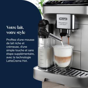 Image Machine à café De'Longhi Magnifica Evo Next ECAM312.80.SB - Argent/Noir à 549,99€