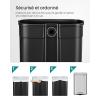 Image Poubelle de cuisine SONGMICS LTB050E01 - Argent à 68,63€