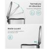 Image Poubelle de cuisine SONGMICS LTB050E01 - Argent à 68,63€