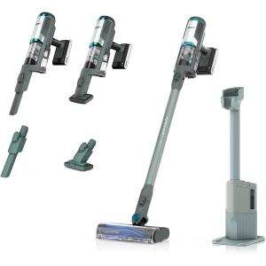 Image Aspirateur balai Shark BU3623EUT PowerLite Clean & Empty spécial Poils d’Animaux - Gris à 229,99€