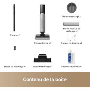 Image Aspirateur laveur MOVA X4 Pro - Noir à 259€