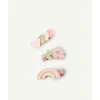 Image Lot de barrettes Tape à l'Oeil Fantaisie Pastel - Rose à 2€