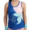 Image Débardeur BIDI BADU Hey Laguna Racerback - Multicouleur Bleu ou Blanc à 22,95€