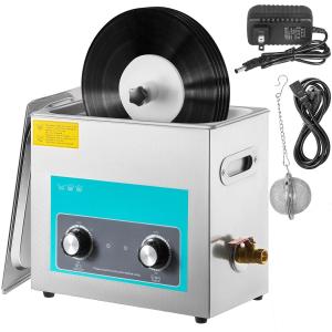 Image Nettoyeur à ultrasons VEVOR QXJ 6L Knob Vinyl Record - Argent à 89,71€
