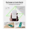 Image Chargeur Belkin UltraCharge 3-en-1 avec Qi2 25W - Blanc ou Noir à 74,99€