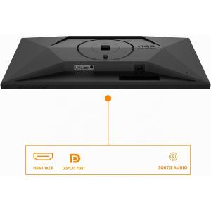 Image Écran PC 27" 2K AOC Q27G4XFAD - 180Hz, 1ms - Noir à 149€