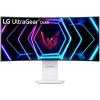 Image Écran PC gaming Incurvé 39" 4K LG UltraGear 39GS95QE-W - 0.03ms, 240Hz - Blanc à 699,99€