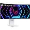 Image Écran PC gaming Incurvé 39" 4K LG UltraGear 39GS95QE-W - 0.03ms, 240Hz - Blanc à 699,99€