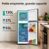 Image Réfrigérateur CHiQ CTM130LGE - Noir à 234,99€