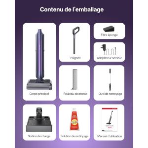 Image Aspirateur Laveur Ultenic AC1 Triflex - Bleu Profond à 189,97€