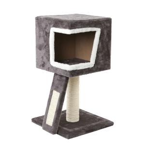 Image Arbre à chat PARADISIO Square M - Gris Foncé à 24,44€
