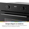 Image Four encastrable Comfee CBO70M80D2-BK - Noir et Argent à 189,49€