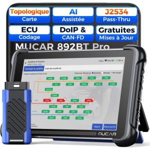 Image Valise diagnostic auto MUCAR 892BT Pro - Noir à 759,05€