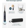 Image Brosse à dents électrique Philips Sonicare DiamondClean 9900 Prestige - Noir Quartz à 319,99€