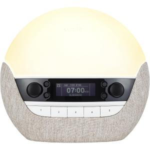 Image Réveil simulateur d'aube Lumie Bodyclock Luxe 700FM - Beige et Noir à 185,23€