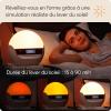 Image Réveil simulateur d'aube Lumie Bodyclock Luxe 700FM - Beige et Noir à 185,23€