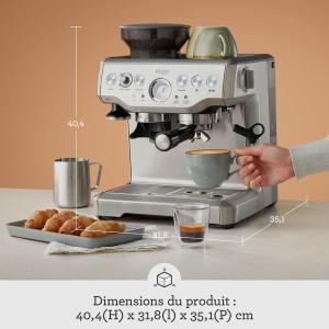 Image Machine à espresso Sage The Barista Express - Acier Inoxydable Brossé à 498,99€