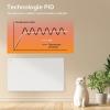 Image Radiateur électrique CIARRA CBHT10E - Blanc à 85,99€