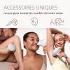 Image Épilateur à lumière pulsée PHILIPS Lumea 9900 Pro - Blanc Arctique à 479,99€