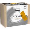 Image Peinture acrylique KREUL Triton Acrylic Liquid set - Base & Neutral Colors à 39,19€