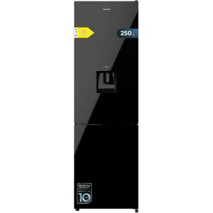 Image [Prime] Réfrigérateur combiné Cecotec Bolero CoolMarket Combi 250 WD Black Glass D - Black Glass - Distributeur d'eau à 419€