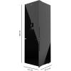 Image [Prime] Réfrigérateur combiné Cecotec Bolero CoolMarket Combi 250 WD Black Glass D - Black Glass - Distributeur d'eau à 419€