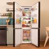 Image [Prime] Réfrigérateur combiné Cecotec Bolero CoolMarket Combi 250 WD Black Glass D - Black Glass - Distributeur d'eau à 419€
