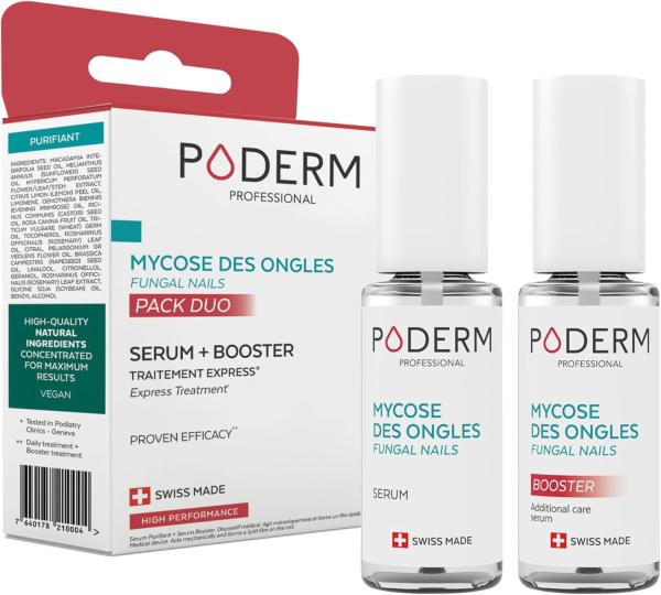 Image Pack 2 Soins Mycose Ongle Sevère PODERM