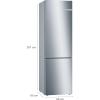 Image [Prime] Réfrigérateur Bosch KGE39ALCA Série 6 - Inox à 628.99€