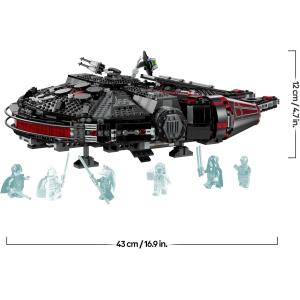 Image [Prime] Vaisseau LEGO Star Wars Faucon Noir 75389 - Multicolore à 114,99€