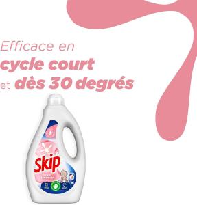 Image Pack 5 Bidons Skip Lessive Liquide Sensitive Peaux Sensibles & Bébés