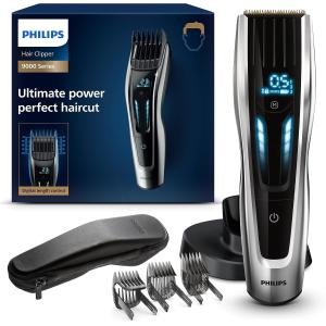 Image [Prime] Tondeuse à cheveux PHILIPS HC9450/20 - Noir, Argenté à 37,99€