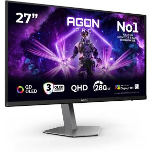 Image [Prime] Écran PC gaming 27" 2K QD-OLED AOC Agon Pro AG276QZD2AM - 280 Hz, 0,03 ms GtG - Noir à 359 €