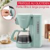 Image Cafetière filtre Moulinex Morning FG2M1310 - Eucalyptus à 29,99€