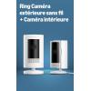 Image Pack caméras Ring Stick Up Cam + Caméra Intérieure - Blanc à 34,99€