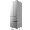Image Réfrigérateur Cecotec Bolero CoolMarket Combi FD 499 Inox E - Inox à 709€