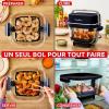 Image Air fryer Moulinex Crisp&Go FY7018E0 - Noir à 129,99€