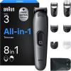Image Tondeuse multifonction Braun Series 3 AIO3540 - Grise à 29,59€
