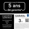 Image Tondeuse multifonction Braun Series 3 AIO3540 - Grise à 29,59€