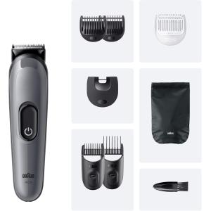 Image Tondeuse multifonction Braun Series 3 AIO3540 - Grise à 29,59€