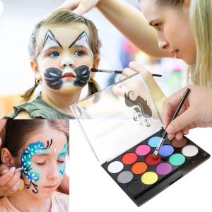Image Palette de peinture corporelle URAQT 15 couleurs - Multicolore à 7,59€