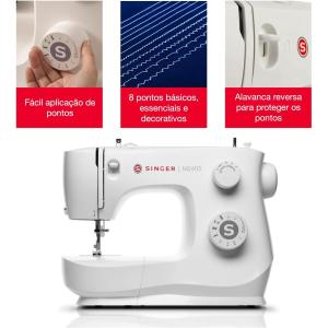 Image Machine à coudre Singer M2405 - Blanc à 129,99€