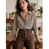 Image Chemise Suzzy & Milly by André Sixtine - Chocolat à 29 €
