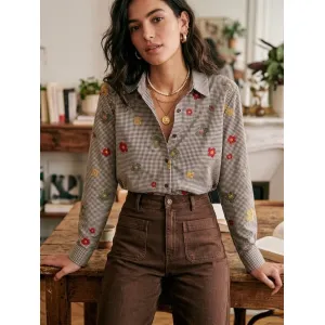 Image Chemise Suzzy & Milly by André Sixtine - Chocolat à 29 €