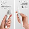 Image Épilateur électrique visage Braun FaceSpa 851V - Blanc et bronze à 59,99€